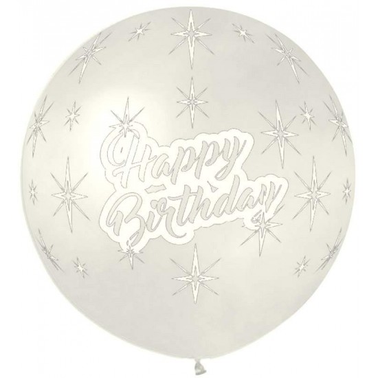 Μπαλόνι Λάτεξ Τεράστιο Happy Birthday Μπαλόνι Λάτεξ Τεράστιο Happy Birthday