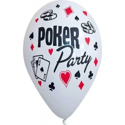 Μπαλόνι Λάτεξ 12" Poker Party