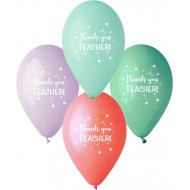 Μπαλόνι Λάτεξ 12" Thank you Teacher