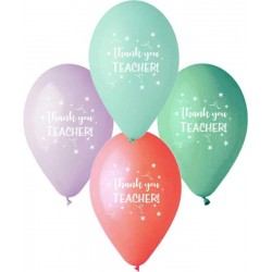 Μπαλόνι Λάτεξ 12" Thank you Teacher