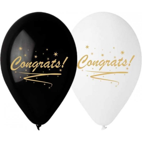 Μπαλόνι Λάτεξ 12" Congrats! Μπαλόνι Λάτεξ 12" Congrats!