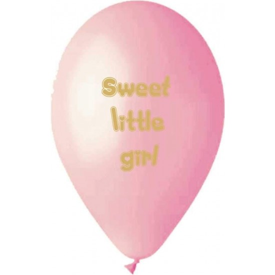 Μπαλόνι Λάτεξ 13" Sweet little girl Μπαλόνι Λάτεξ 13" Sweet little girl