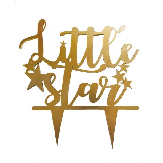 Διακοσμητικό για μωρότουρτα Little Star