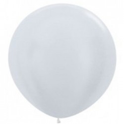 Μπαλόνι Μεγάλο 90cm - 36'' Ασημί 
