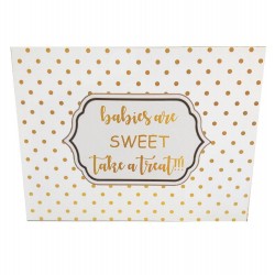 Καδράκι Ξύλινο 'Babies are sweet'