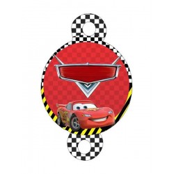 Blowouts Cars Disney χάρτινα (8 τεμ.)