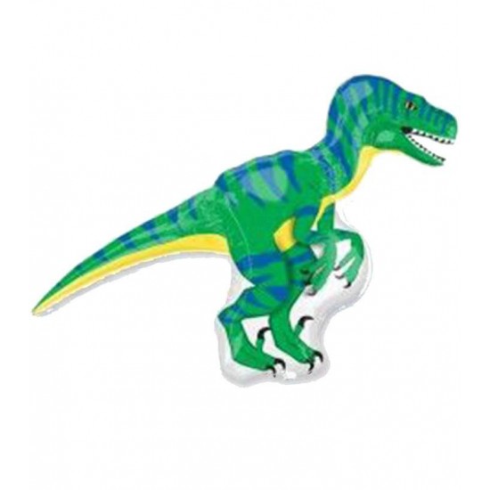 Μπαλόνι Δεινόσαυρος πράσινος Βελοκιράπτορ