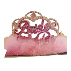 Τιάρα 'Bride to be' με φωτάκι