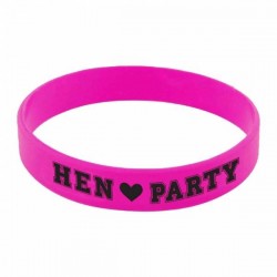 Πλαστικό βραχιολάκι 'Hen Party' (6 τεμ)
