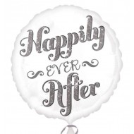 Μπαλόνι Foil Happily Ever After ιριδίζον