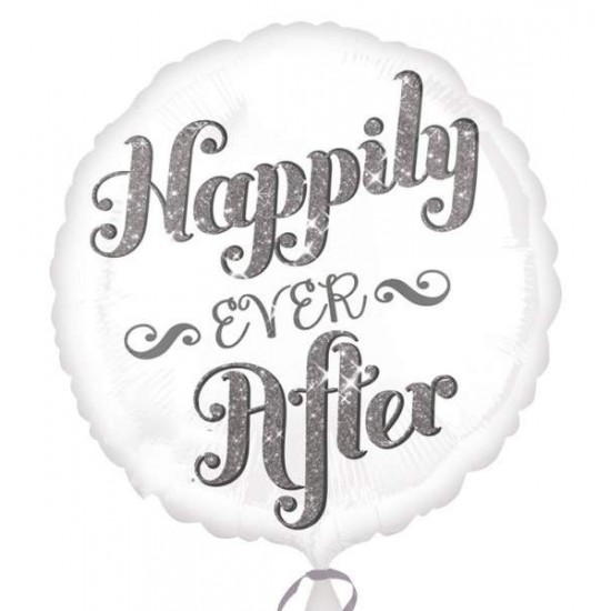 Μπαλόνι Foil Happily Ever After ιριδίζον Μπαλόνι Foil Happily Ever After ιριδίζον
