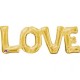 Μπαλόνι Foil Αγάπης Love Χρυσό 63εκ. Μπαλόνι Foil Αγάπης Love Χρυσό 63εκ.