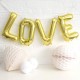 Μπαλόνι Foil Αγάπης Love Χρυσό 63εκ. Μπαλόνι Foil Αγάπης Love Χρυσό 63εκ.