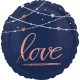 Μπαλόνι Foil Αγάπης Navy Love 43εκ. Μπαλόνι Foil Αγάπης Navy Love 43εκ.