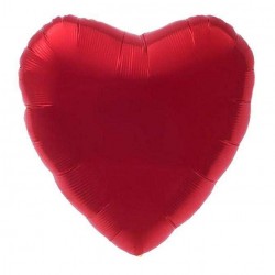 Μπαλόνι Foil 18'' Κόκκινη Καρδιά 