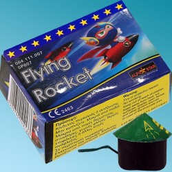 Ιπτάμενη Σβούρα Flying Rocket (6 τεμάχια) - Πυροτεχνήματα