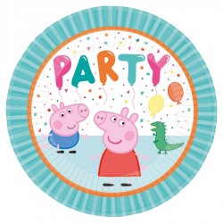 Πιάτα Μεγάλα Peppa Pig /8 τεμ