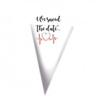 Χωνάκια ρυζιού Save the date
