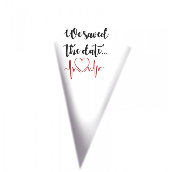 Χωνάκια ρυζιού Save the date Χωνάκια ρυζιού Save the date