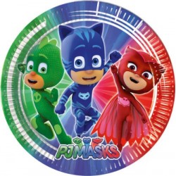 Πιάτα Μεγάλα PJ Masks (8 τεμ)