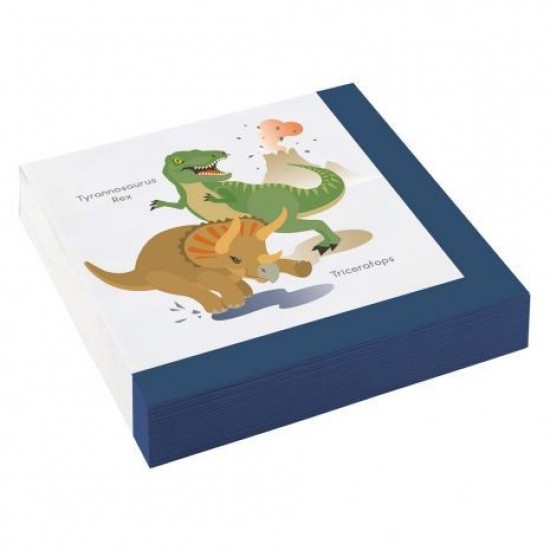 Χαρτοπετσέτες Μεγάλες Happy Dinosaur /20 τεμ Χαρτοπετσέτες Μεγάλες Happy Dinosaur /20 τεμ
