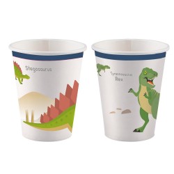 Ποτήρια Happy Dinosaur /8 τεμ