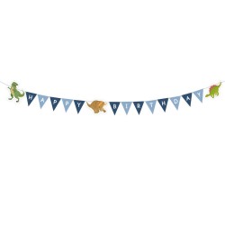 Γιρλάντα Γράμματα Happy Birthday Happy Dinosaur / 180εκ