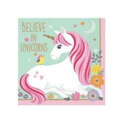 Χαρτοπετσέτες Μικρές Magical Unicorn /16 τεμ
