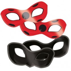 Μάσκες Miraculous LadyBug Χάρτινες 8 τεμ