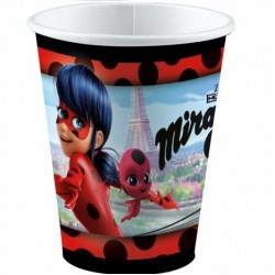 Ποτήρια Miraculous LadyBug / 8τεμ
