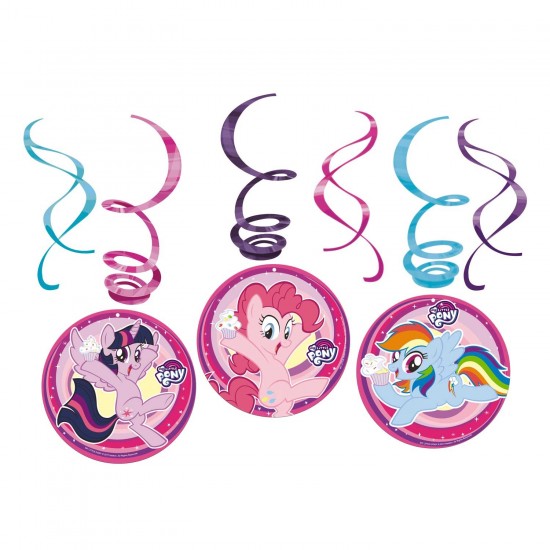 Swirl Κρεμαστά Διακοσμητικά My Little Pony /6 τεμ Swirl Κρεμαστά Διακοσμητικά My Little Pony /6 τεμ