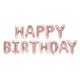Μπαλόνια Foil Γενεθλίων Happy Birthday Ροζ-χρυσό (13 τεμ) Μπαλόνια Foil Γενεθλίων Happy Birthday Ροζ-χρυσό (13 τεμ)