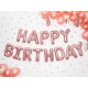 Μπαλόνια Foil Γενεθλίων Happy Birthday Ροζ-χρυσό (13 τεμ) Μπαλόνια Foil Γενεθλίων Happy Birthday Ροζ-χρυσό (13 τεμ)