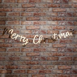 Γιρλάντα Γράμματα Merry Christmas 2μ