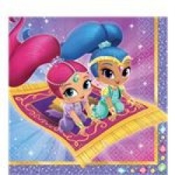 Χαρτοπετσέτες Μεγάλες Shimmer & Shine /20 τεμ