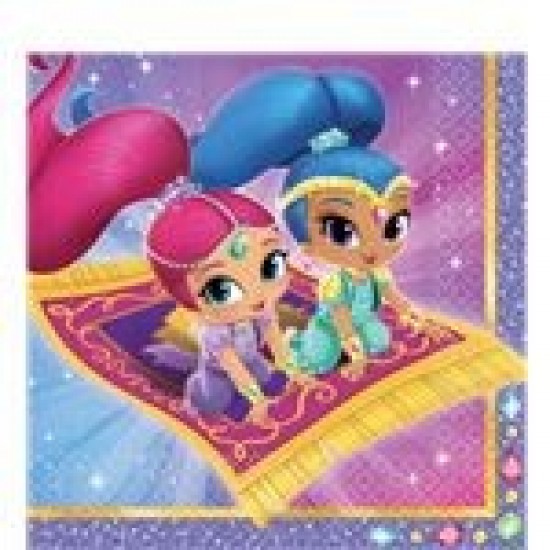 Χαρτοπετσέτες Μεγάλες Shimmer & Shine /20 τεμ Χαρτοπετσέτες Μεγάλες Shimmer & Shine /20 τεμ