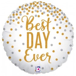 Μπαλόνι Fol Best Day Ever γκλίτερ