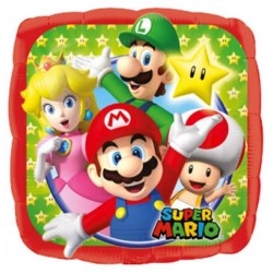 Μπαλόνι Foil Τετράγωνο Super Mario 