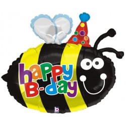 Μπαλόνι Foil Για Γενέθλια Μελισσούλα 'Happy Birthday'