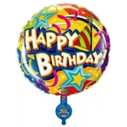 Μπαλόνι Foil Για Γενέθλια 'Happy Birthday' Που Ηχογραφεί Μήνυμα