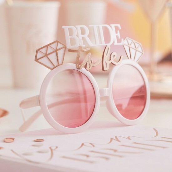 Γυαλιά "Bride To Be" Rose Gold Hen Party HN-818