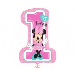 Μπαλόνι Foil 1st Birthday Minnie Mouse
