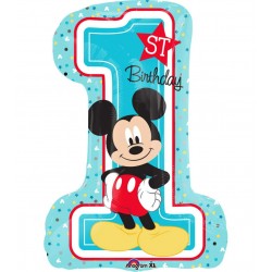 Μπαλόνι Foil Αριθμός 1 Mickey Mouse 71 εκ