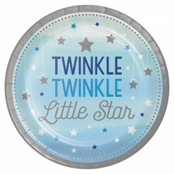 Πιάτα Mεγάλα "One Little Star Boy" (8 τεμάχια)