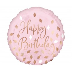 Μπαλόνι Foil 17" Blush Birthday / 43 εκ