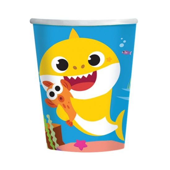 Ποτήρια Baby Shark / 8 τεμ Ποτήρια Baby Shark / 8 τεμ