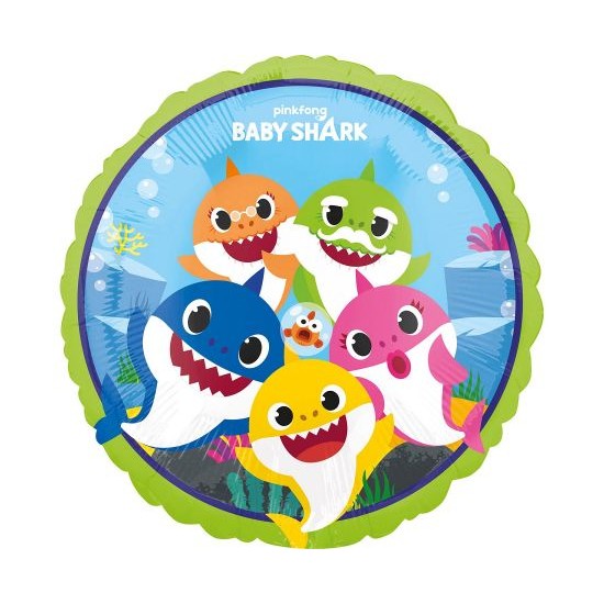 Μπαλόνι Foil 17" Baby Shark / 43 εκ Μπαλόνι Foil 17" Baby Shark / 43 εκ