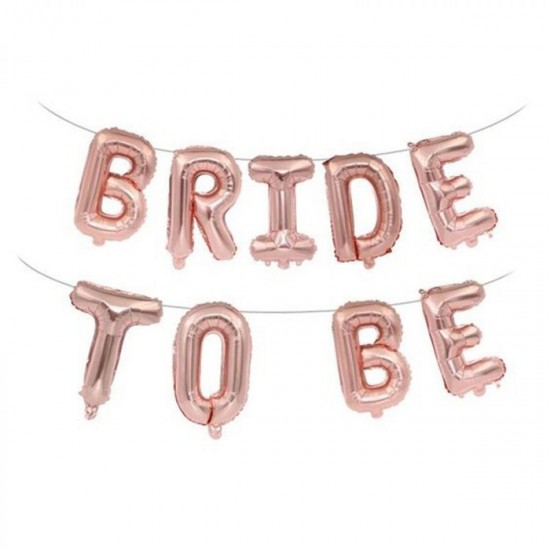 Μπαλόνια Foil “Bride to Be” Ροζ Χρυσό Μπαλόνια Foil “Bride to Be” Ροζ Χρυσό