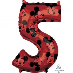 Μπαλόνι Foil 26″ Mickey Mouse Αριθμός 5