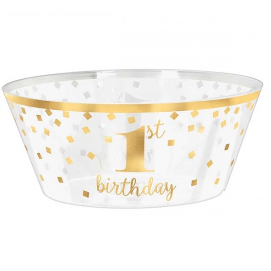 Μπολ σερβιρίσματος 1st birthday Μπολ σερβιρίσματος 1st birthday